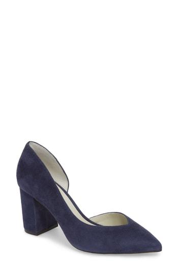 Women's 1.state Sisteen Half D'orsay Pump M - Blue