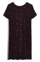 Women's Madewell Downtown Dot Print Tie Back Dress, Size - Brown