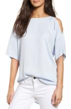Women's Treasure & Bond Cold Shoulder Top, Size - Blue