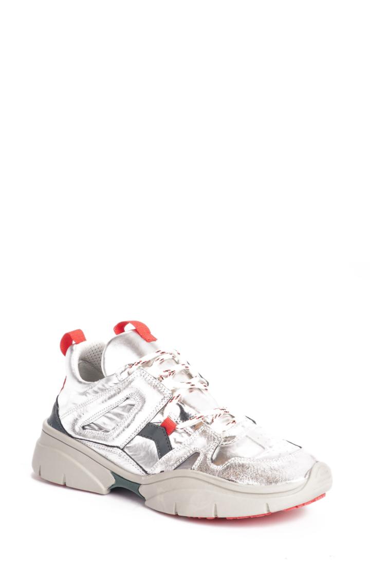 Women's Isabel Marant Kindsay Sneaker Us / 37eu - Metallic