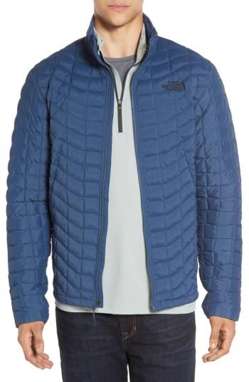 Men's The North Face Packable Stretch Thermoball(tm) Primaloft Jacket, Size - Blue