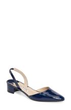 Women's Manolo Blahnik Aspro Block Heel Pump Us / 37eu - Blue