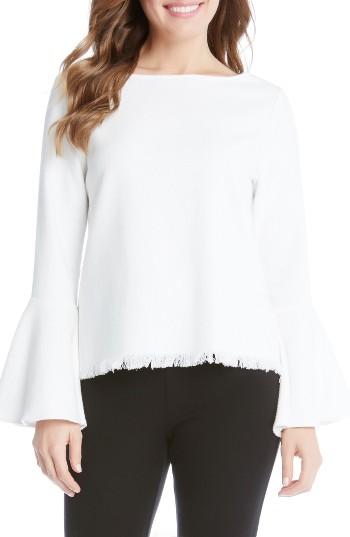 Women's Karen Kane Bell Sleeve Blouse