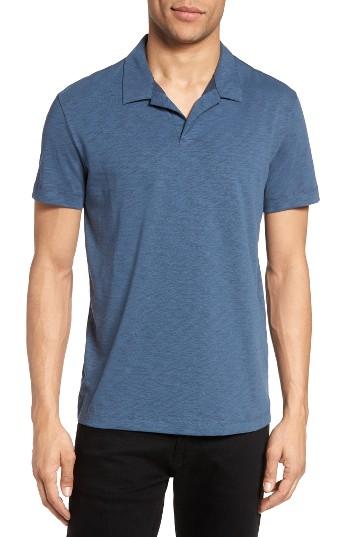 Men's Theory Willem Atmos Polo - Blue