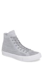 Men's Converse Chuck Taylor All Star Flyknit Hi Sneaker .5 M - Grey