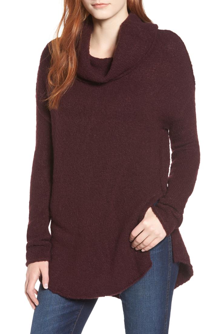 Women's Alice + Olivia Brooke Split Back Wool Sweater