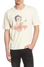 Men's Retro Brand Betty Boop Graphic T-shirt - Ivory