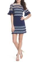 Women's Keepsake The Label No Promises Fringe Panel Minidress - Blue