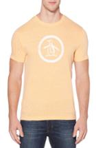 Men's Original Penguin Circle Logo T-shirt, Size - Orange