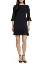 Women's Ted Baker London Yazmiin Knit Ruffle Trim Dress - Blue