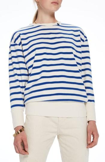 Women's Scotch & Soda Laced Back Sweatshirt - Blue
