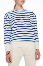 Women's Scotch & Soda Laced Back Sweatshirt - Blue