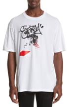 Men's Burberry Cordan Graphic T-shirt - White
