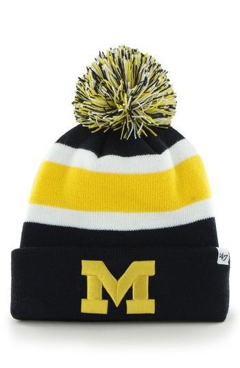 Men's 47 Brand Collegiate Breakaway Pom Knit Beanie - Blue