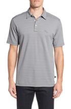 Men's Tommy Bahama Santa Elana Stripe Polo - Black