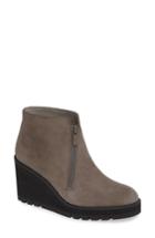 Women's Eileen Fisher Alto Wedge Bootie M - Grey