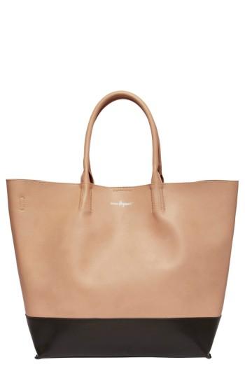 Urban Originals Revenge Colorblock Vegan Leather Tote - Pink
