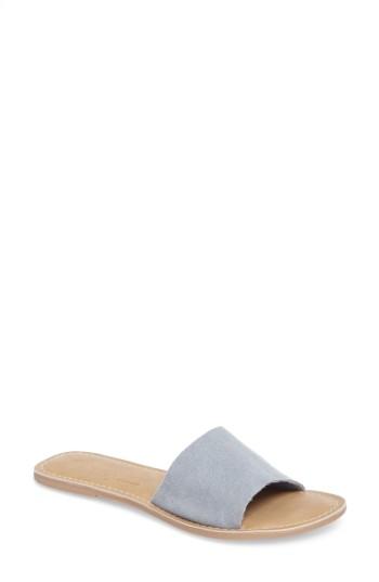 Women's Coconuts By Matisse Cabana Slide Sandal M - Grey