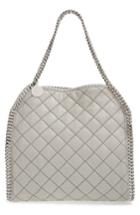 Stella Mccartney 'small Falabella' Quilted Faux Leather Tote -