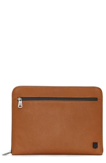 Men's Vince Camuto Purio Leather Portfolio - Brown