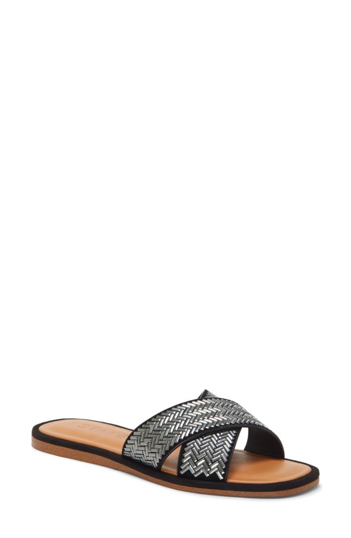 Women's 1.state Gelsey Slide Sandal M - Black