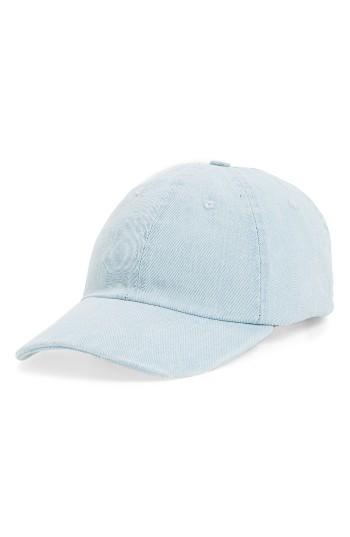 Women's Topshop Denim Baseball Cap -
