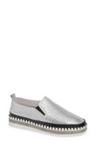 Women's Bernie Mev. Tw140 Perforated Slip-on Us / 36eu - Metallic