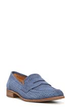 Women's Sarto By Franco Sarto 'jolette' Penny Loafer .5 W - Blue