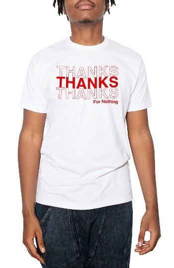 Men's Kid Dangerous Thanks For Nothing T-shirt - White