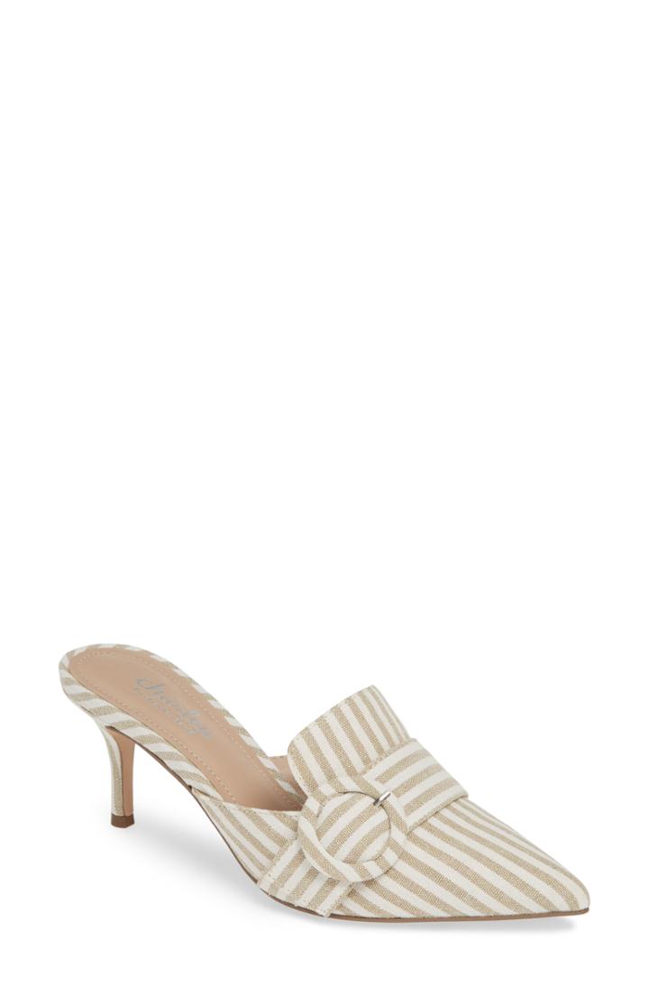 Women's Charles By Charles David Acapulco Mule .5 M - Beige