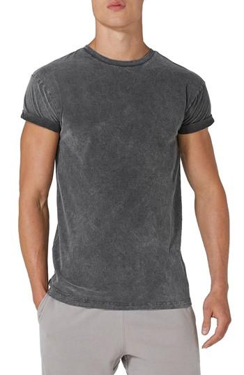 Men's Topman Acid Wash Classic Fit T-shirt