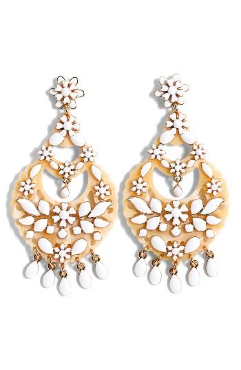 Women's J.crew Floral Chandelier Earrings