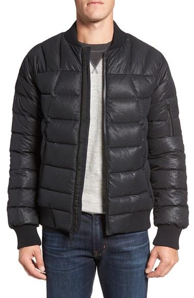 Men's The North Face 'kanatak' Quilted Water Resistant Bomber Jacket
