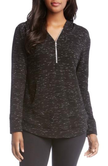 Women's Karen Kane Fleece Hoodie - Black