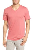 Men's The Rail Slub Cotton V-neck T-shirt - Red
