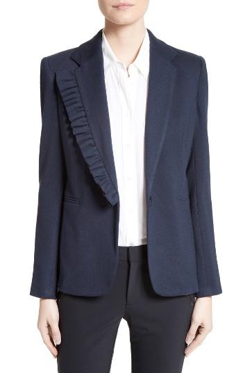 Women's Helene Berman Frill Lapel Jacket