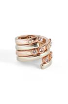 Women's St. John Collectors Swarovski Crystal Twisting Rings