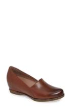 Women's Dansko Liliana Concealed Wedge Slip-on .5-6us / 36eu M - Brown