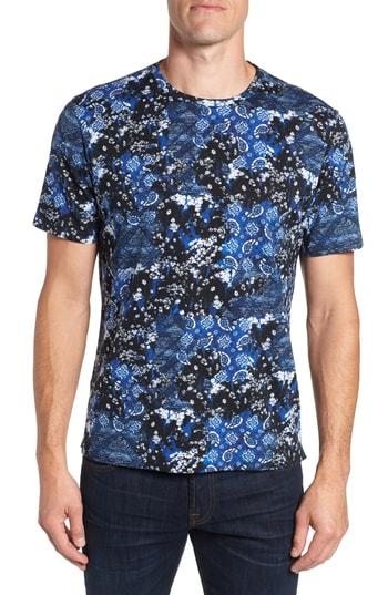 Men's Robert Graham Carvel Rock T-shirt - Blue