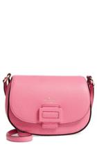 Kate Spade New York Carlyle Street - Kallie Leather Saddle Bag - Pink