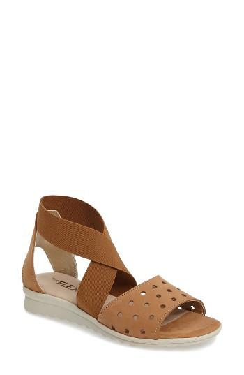 Women's The Flexx Fan Fair Sandal .5 M - Brown