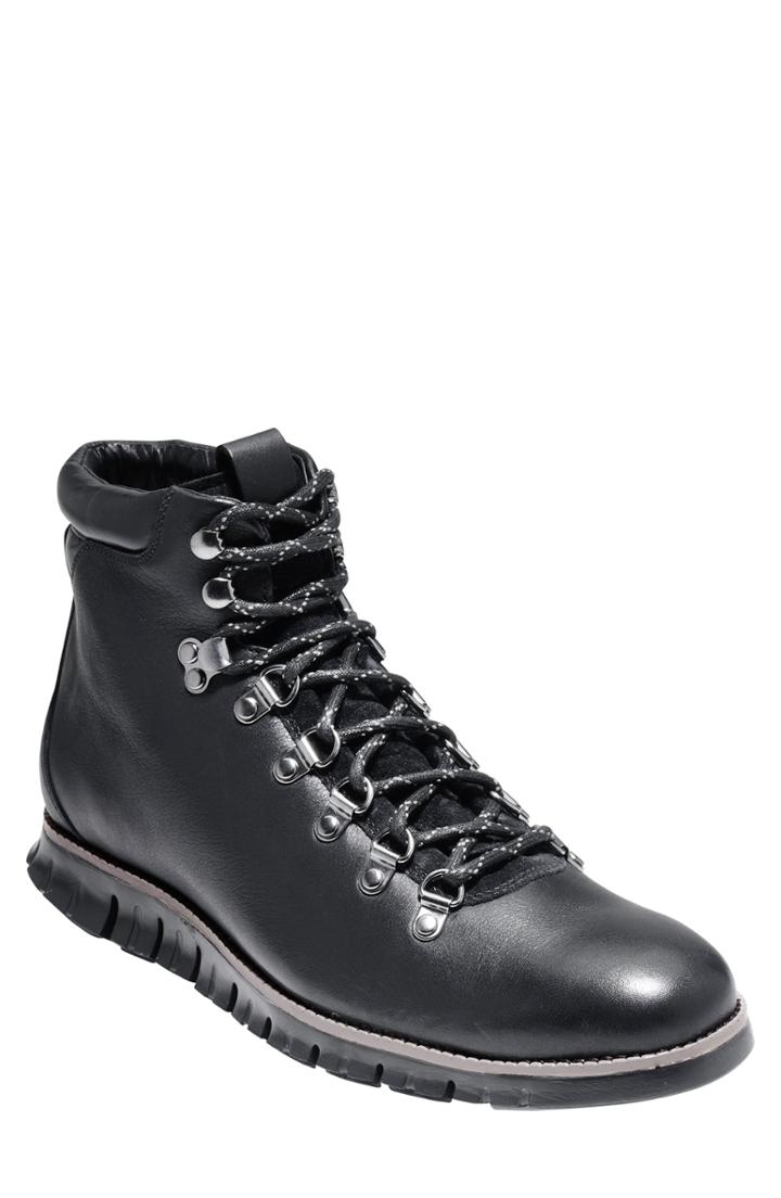 Men's Cole Haan Zerogrand Water Resistant Hiker Boot M - Black