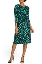 Women's Nic+zoe Vivid Twist Detail Dress - Blue/green