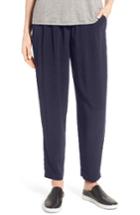Women's Eileen Fisher Tapered Trousers - Blue