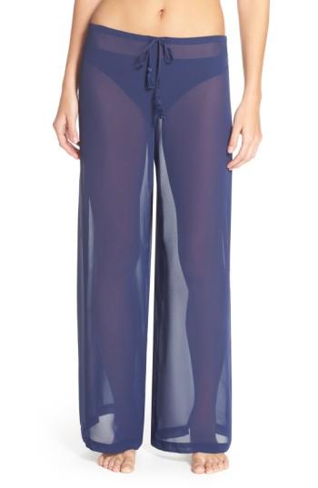 Women's Tommy Bahama Chiffon Cover-up Pants - Blue