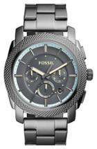 Men's Fossil 'machine' Chronograph Bracelet Watch, 45mm
