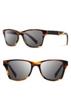 Women's Shwood 'canby' 53mm Sunglasses - Tortoise/ Ebony/ Grey