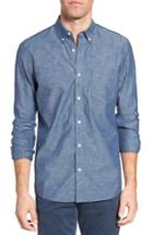 Men's Nordstrom Men's Shop Slim Fit Chambray Sport Shirt