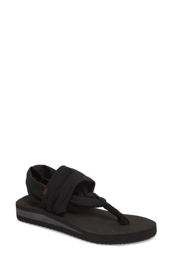 Women's Chooka Sling Sandal M - Black