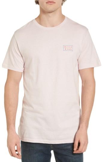 Men's Billabong Doodle Die Cut T-shirt, Size - Purple